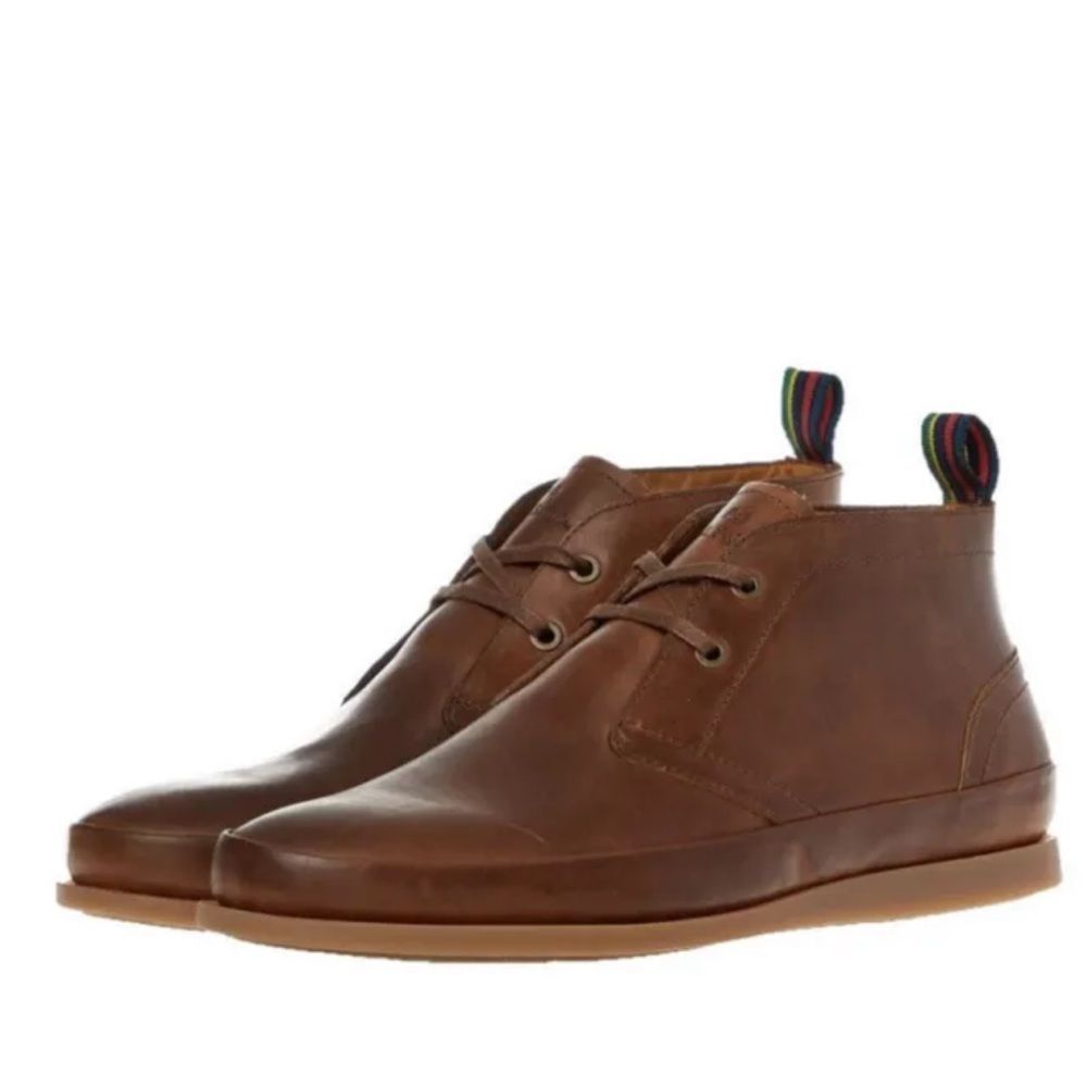 NIB Paul Smith Cleon Men’s Tan Calf Leather Boots